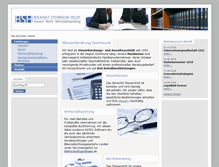 Tablet Screenshot of bsh-kanzlei.de